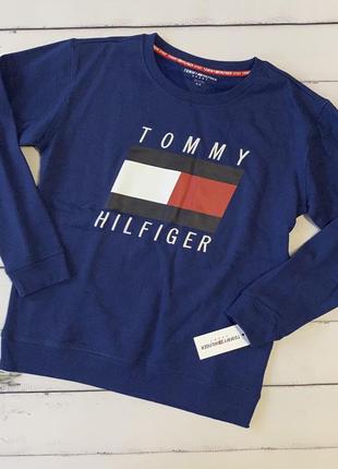 Худи на флисе Tommy hilfiger свитшот толстовка байка пайта кофта