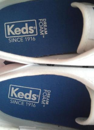 Белые кеды keds 38р. оригинал8 фото