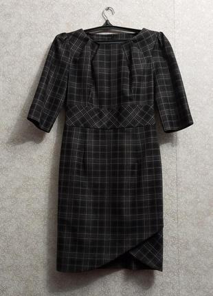 Сукня в тонку клітку. рукав три чверті