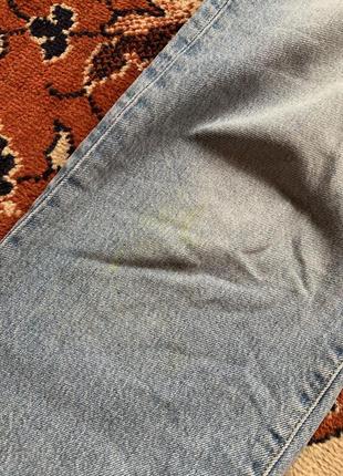Вінтажні прямі світлі джинси h&m4 фото
