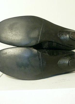 Интересные натуральные замшевые полусапожки (сапоги,ботинки) на низком ходу демисезон6 фото