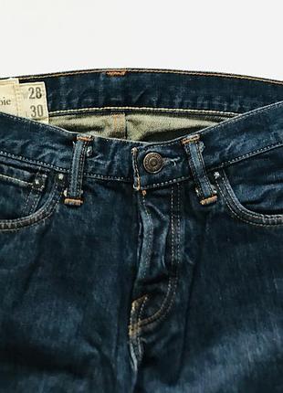 Джинсы abercrombie & fitch синие, размер m3 фото