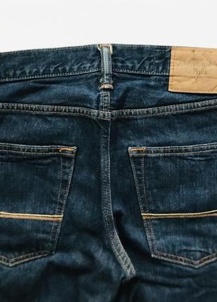 Джинсы abercrombie & fitch синие, размер m4 фото