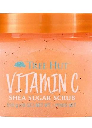 Сахарный скраб для тела tree hut vitamin c shea sugar scrub1 фото