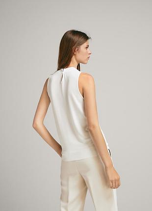 Massimo dutti, трикотажний топ з віскози! р.-m