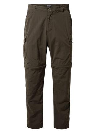 Штаны брюки треккинговые craghoppers nosilife  convertible ii trousers cmj500 green туризм (32r)