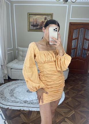 Драпированное платье