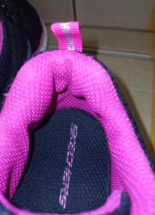 Кроссовки для девочки сетка skechers (orig., лёгкие, сша) #11297 фото