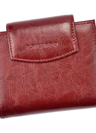 Жіночий шкіряний гаманець z.ricardo 018 бордовий -