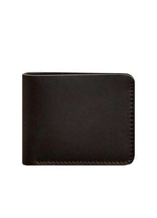 Мужское кожаное портмоне 4.1 (4 кармана) коричневое6 фото