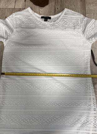Сукня біла мереживна нарядна прошва6 фото
