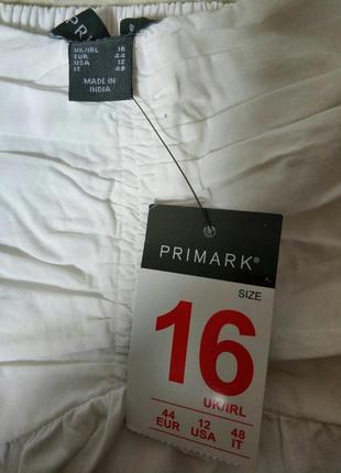 Розпродаж! sale!актуальна блузка блуза футболка резинка широкі рукава бренд primark atmosphere, р.165 фото