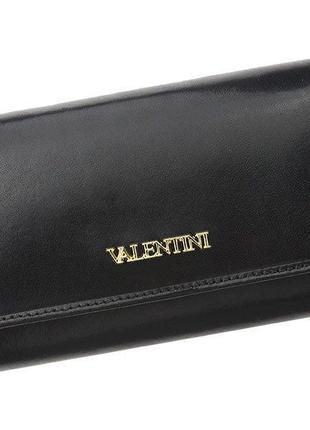 Жіночий шкіряний гаманець valentini 5702 g17 чорний -
