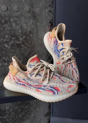 Женские кроссовки adidas tee yeezy boost 350 mx oat / smb2 фото