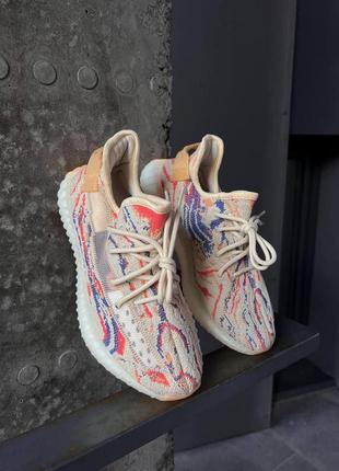Женские кроссовки adidas tee yeezy boost 350 mx oat / smb3 фото