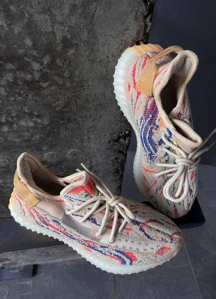 Женские кроссовки adidas tee yeezy boost 350 mx oat / smb5 фото