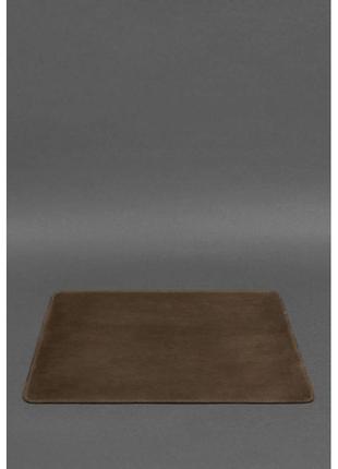 Набор для рабочего стола из натуральной кожи 1.0 темно-коричневый crazy horse5 фото