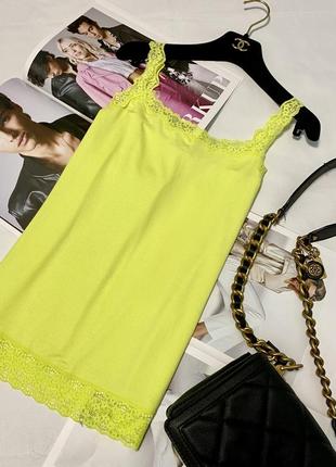 Майка с мереживним контуром tezenis