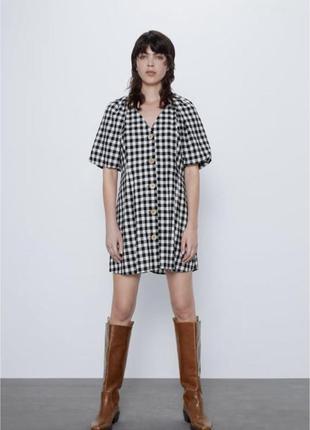 Сукня zara льон віскоза