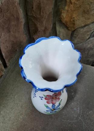 Фарфоровая ваза для цветов.4 фото