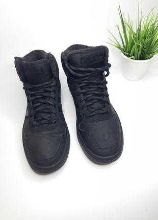 Зимние ботинки, кроссовки adidas hoops 2.0 mid оригинал3 фото