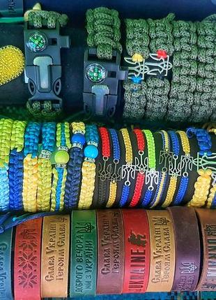 Плетеный украинский браслет регулируются на любимую ручку3 фото