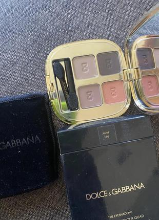 Dolce&gabbana the eyeshadow quad набор из 4-х теней для век7 фото