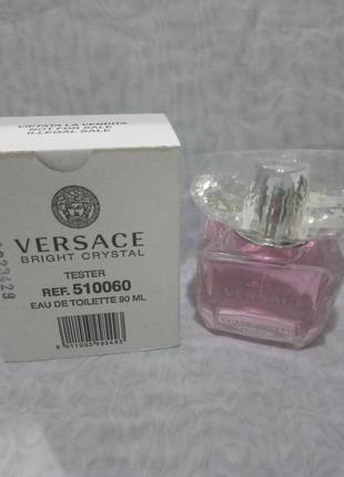 Versace bright crystal туалетная вода тестер 90мл1 фото