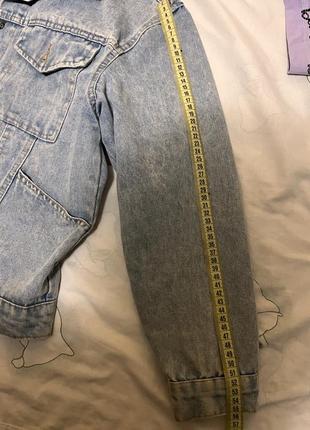 Стильна джинсова куртка4 фото