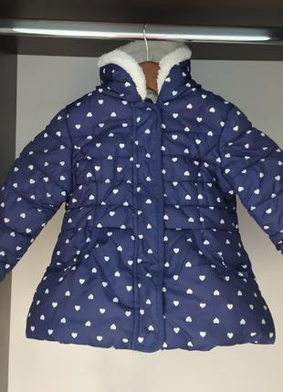 Зимова куртка для дівчинки 2-3 роки