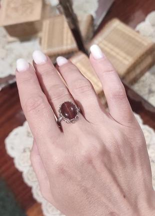 Кольцо кольцо с камнем4 фото
