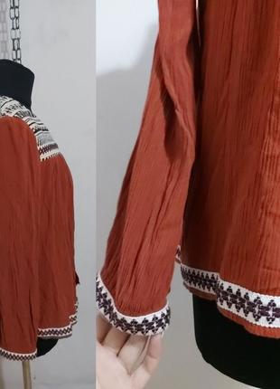 Кофта, пиджак , накидка с орнаментом h&m7 фото