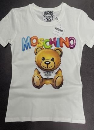 Футболка жіноча moschino1 фото