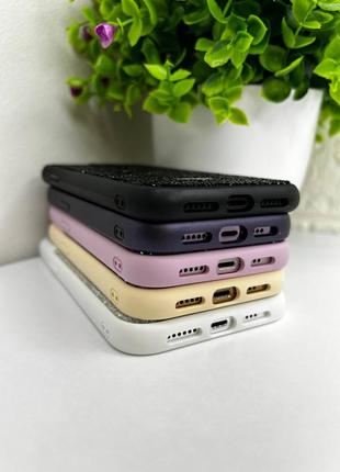 Чехол с камушками iphone 11, 12, 12 pro, 12 pro max, 13, 14, 13 pro, 13 pro max, 14 pro, 14 pro max7 фото