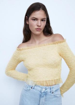 Кофта сорочка джемпер zara