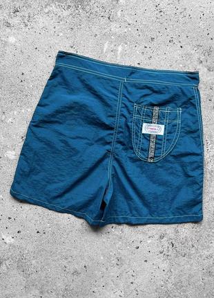 Oneill california vintage men’s blue nylon shorts винтажные, нейлоновые шорты3 фото