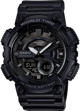 Годинник наручний casio aeq-110w-1b