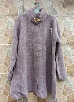 Пальто альпака турция супербатал
