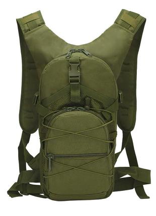 Рюкзак тактический aokali outdoor b10 green военный армейский 20l