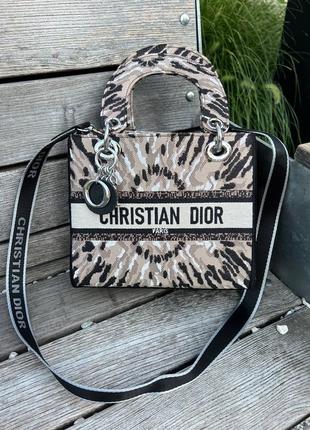 Сумка в стиле dior lady d-lite