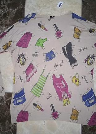 Туника платье over size