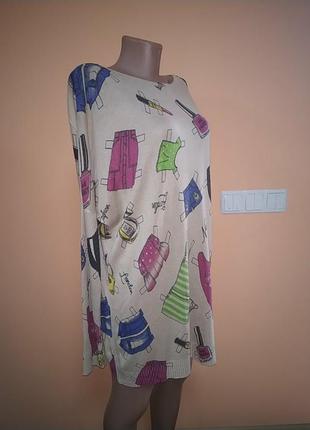 Туника платье over size 2