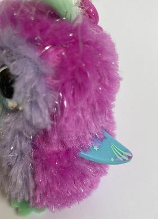 Hatchimals пінгвінчик (фіолетовий говорить) іграшка брелок2 фото
