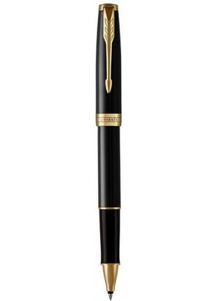 Перьевая ручка parker sonnet 17 black lacquer1 фото