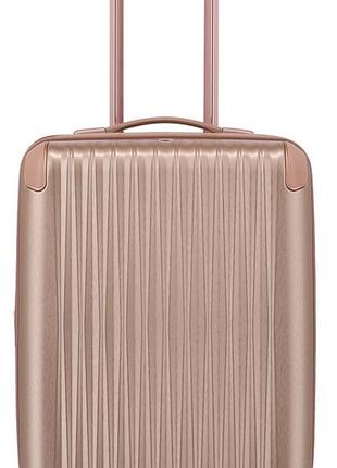 Чемодан пластиковый titan ti845406-15, малый, бежевый, 39л