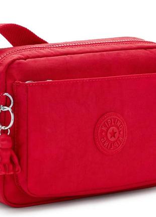 Женская сумочка на плечо kipling basic красная1 фото