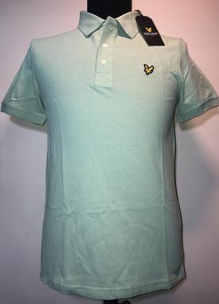 Мужское поло lyle & scott (size m)