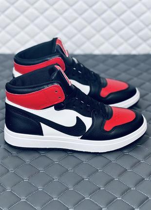 Кросівки хайтопи чоловічі nike air retro jordan 1 кросовки чоловічі найк аір ретро джордан8 фото