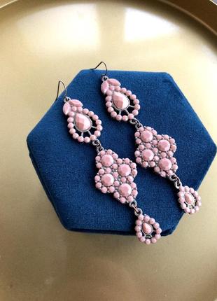 Винтажные серьги no brand вечерние нарядные