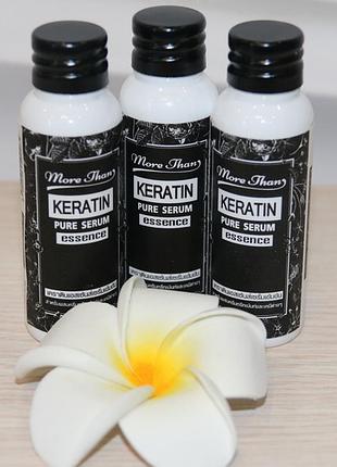Тайская сыворотка для волос more than keratin для выпрямления и защиты 25 мл